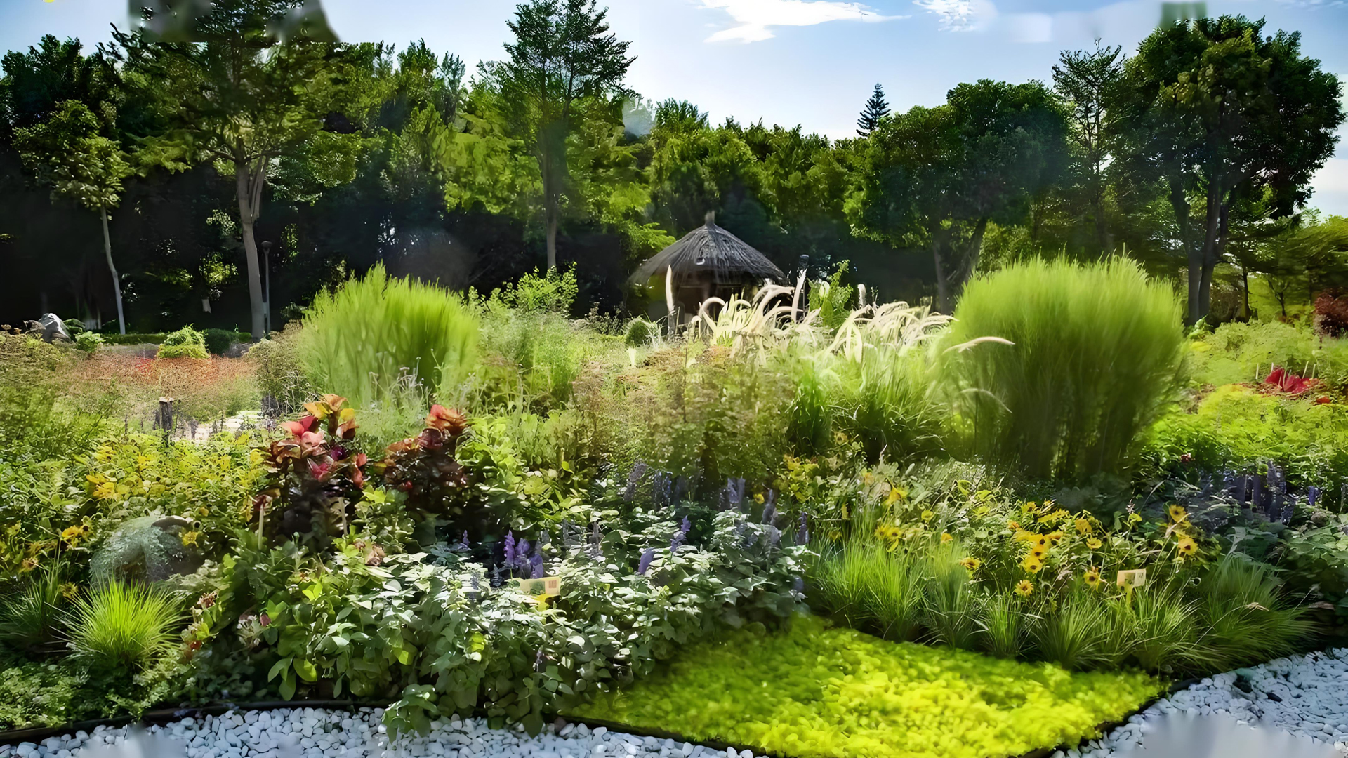 Creating a long-lasting flower garden and activating the city's' green artery '