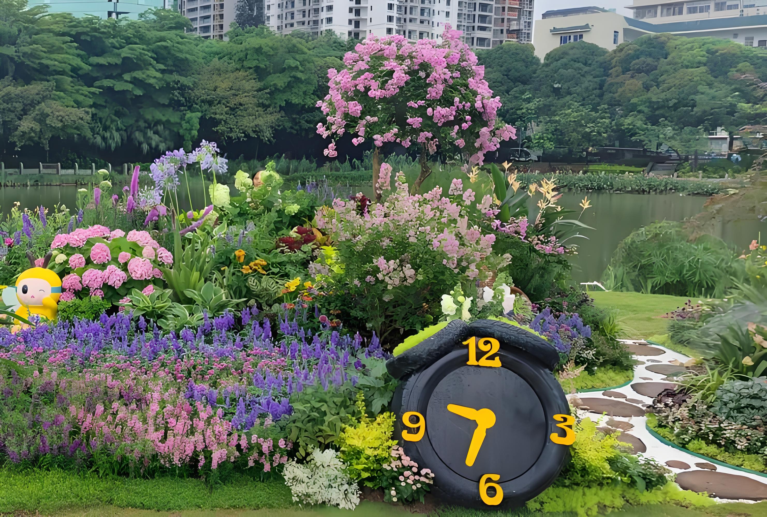 Urban Flower Landscape Design and Full Cycle Solution