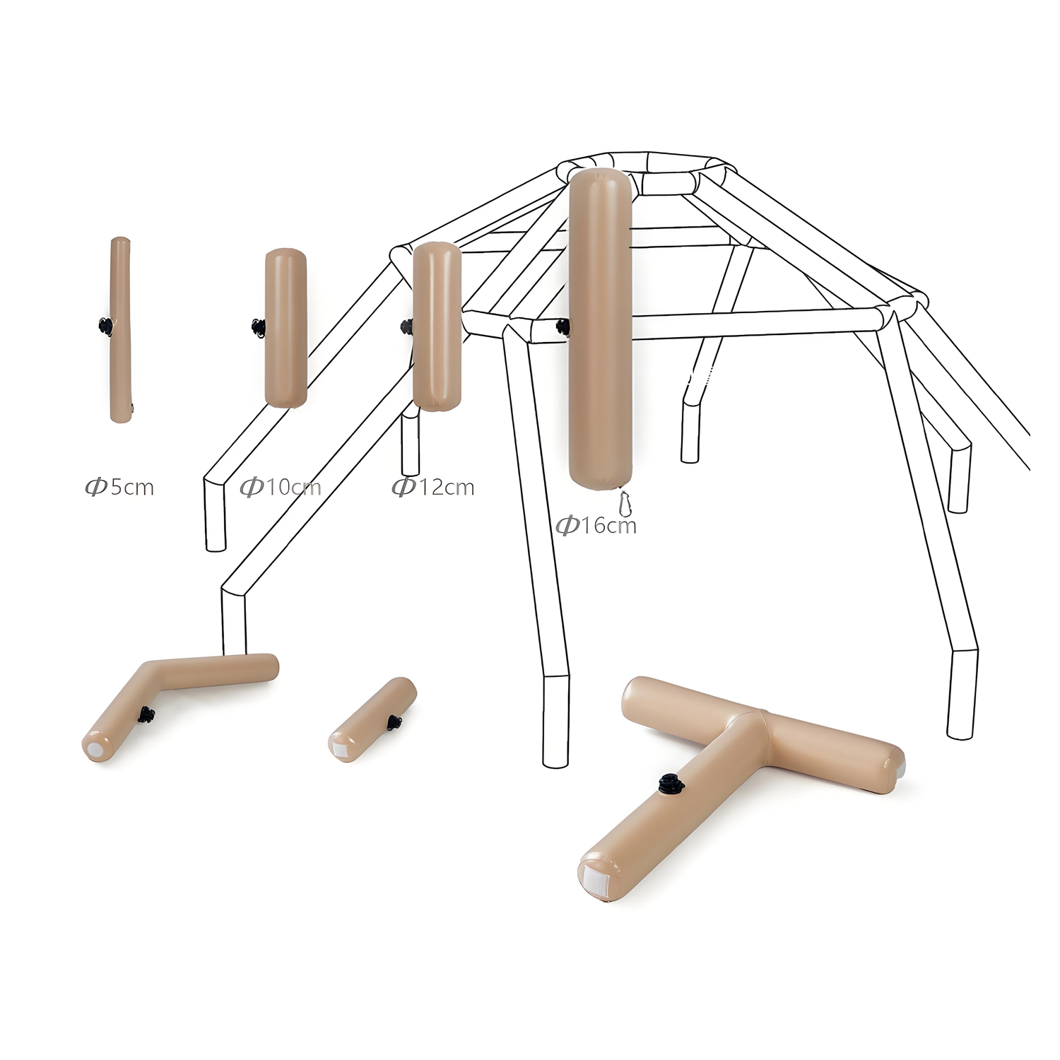 Inflatable Column and Beam