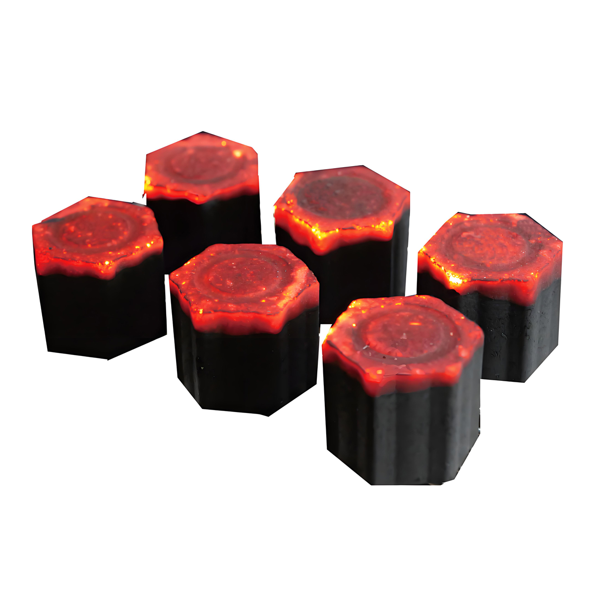 Fast Burning BBQ Charcoal – Hexagonal Type